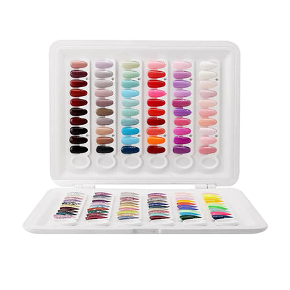 C9 ABS Nail Polish Color Swatch Book