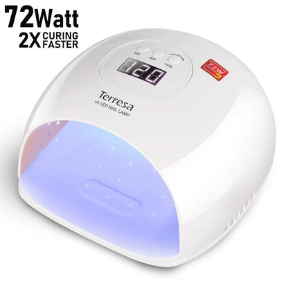U2 72W LED Gel Nail Polish Curing Lamp