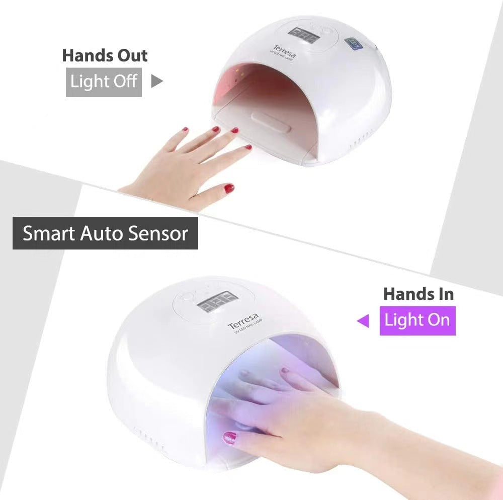 U2 72W LED Gel Nail Polish Curing Lamp