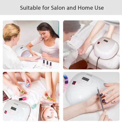 U2 72W LED Gel Nail Polish Curing Lamp