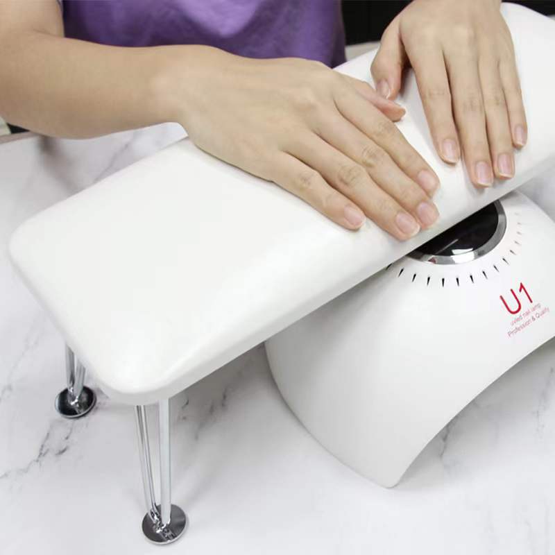 Arm Rest for Nails, Microfiber Leather Nail Arm Rest for Acrylic Nails