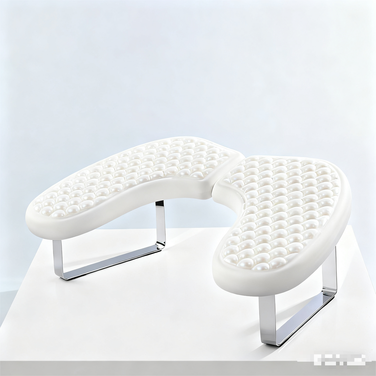 Foldable U-Shaped PU Manicure Hand Rest Pillow