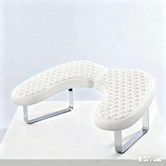 Foldable U-Shaped PU Manicure Hand Rest Pillow